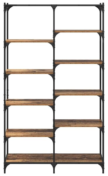 VidaXL Könyvespolc Régi fa 100 x 32 x 170 cm Faanyag