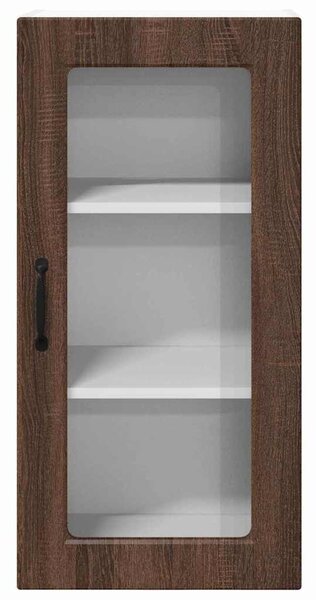 VidaXL Konyhaszekrény 2 pcs Barna Tölgy 40 x 31 x 80 cm Faanyag