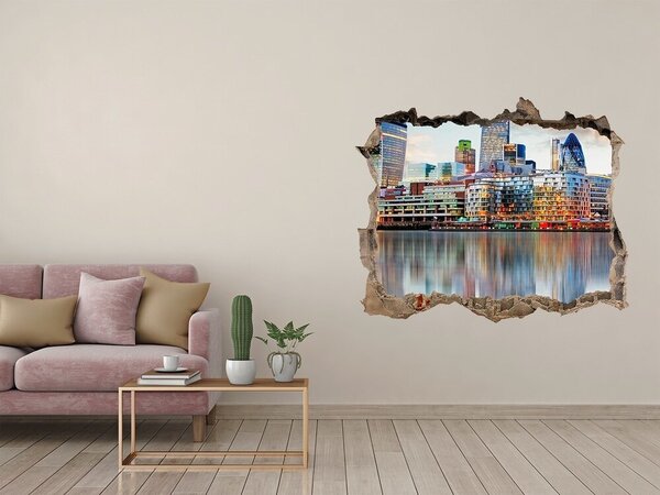 3d-s lyuk vizuális effektusok matrica London panoráma
