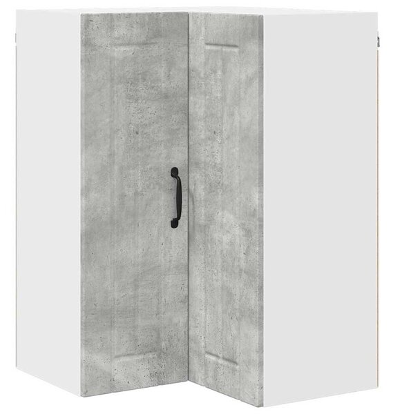 VidaXL Konyhaszekrény Beton Szürke 57 x 57 x 80 cm Faanyag