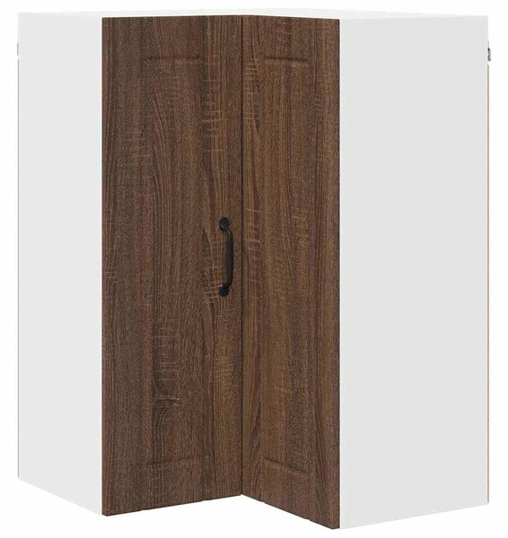 VidaXL Fali konyhaszekrény Barna Tölgy 57 x 57 x 80 cm Faanyag