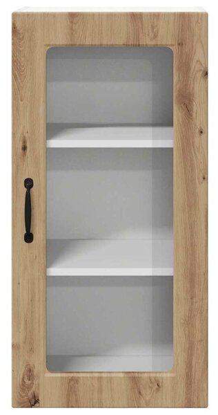 VidaXL Konyhaszekrény 2 pcs Artisan tölgy 40 x 31 x 80 cm Faanyag