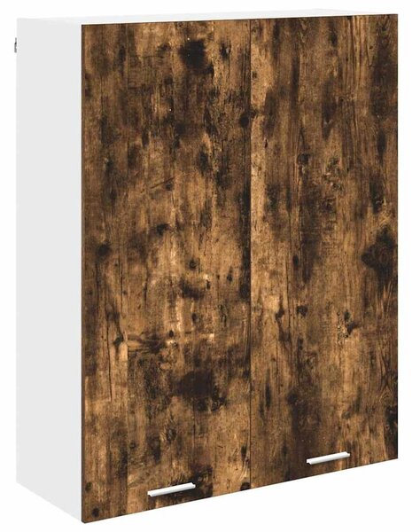 VidaXL Függő szekrény Riga Füstölt tölgy 80 x 31 x 100 cm Faanyag