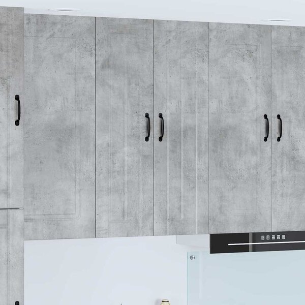 VidaXL Konyhaszekrény Beton Szürke 60 x 31 x 100 cm Faanyag