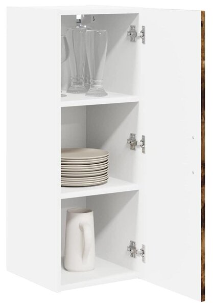 VidaXL Konyhaszekrény 2 pcs Füstölt tölgy 30 x 31 x 80 cm Faanyag