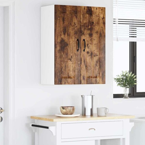 VidaXL Konyhaszekrény 2 pcs Füstölt tölgy 30 x 31 x 80 cm Faanyag