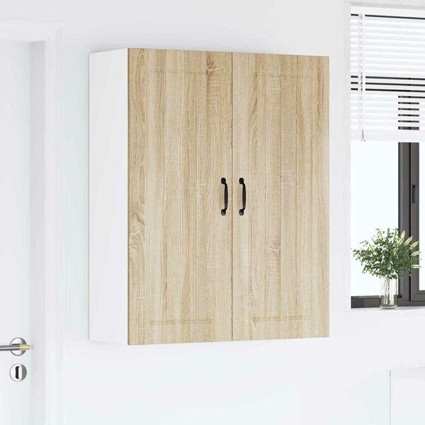 VidaXL Konyhaszekrény Sonoma tölgy 80 x 31 x 100 cm Faanyag
