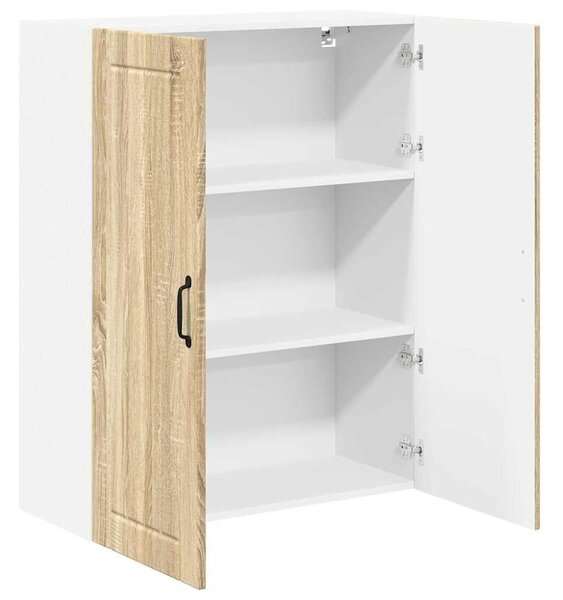 VidaXL Konyhaszekrény Sonoma tölgy 80 x 31 x 100 cm Faanyag