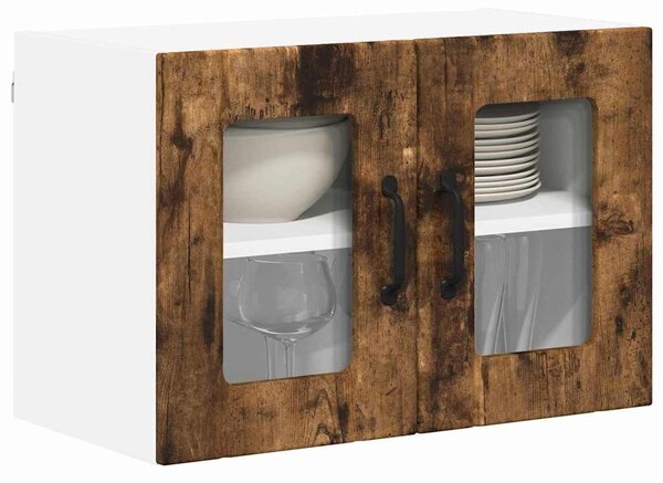 VidaXL Konyhaszekrény 2 pcs Füstölt tölgy 60 x 31 x 40 cm Faanyag