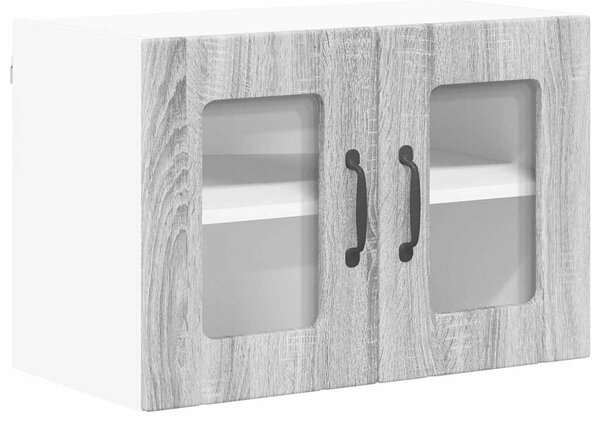 VidaXL Konyhaszekrény 2 pcs Szürke Sonoma 60 x 31 x 40 cm Faanyag