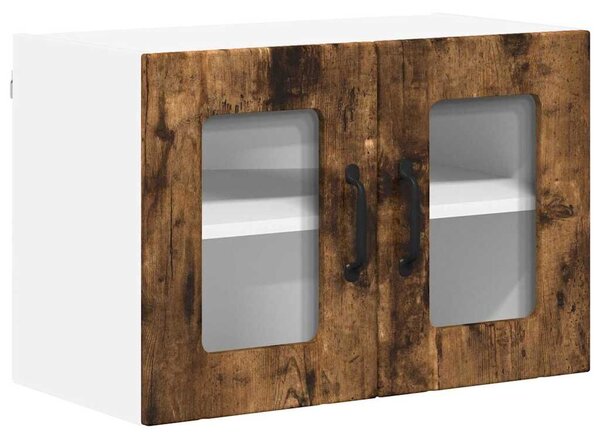 VidaXL Konyhaszekrény 2 pcs Füstölt tölgy 60 x 31 x 40 cm Faanyag