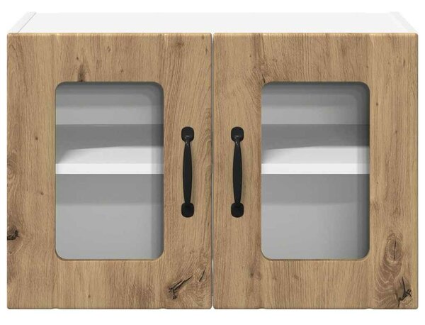 VidaXL Konyhaszekrény 2 pcs Artisan tölgy 60 x 31 x 40 cm Faanyag