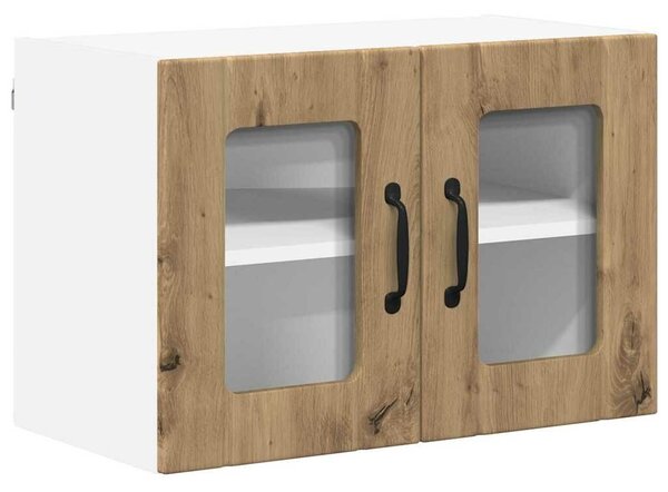 VidaXL Konyhaszekrény 2 pcs Artisan tölgy 60 x 31 x 40 cm Faanyag