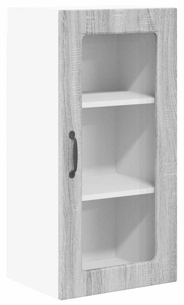 VidaXL Konyhaszekrény 2 pcs Szürke Sonoma 40 x 31 x 80 cm Faanyag