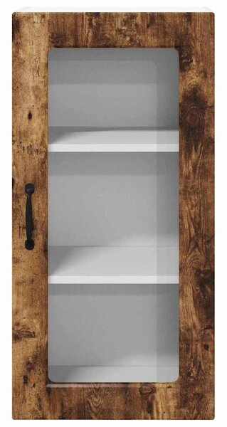VidaXL Konyhaszekrény 2 pcs Füstölt tölgy 40 x 31 x 80 cm Faanyag