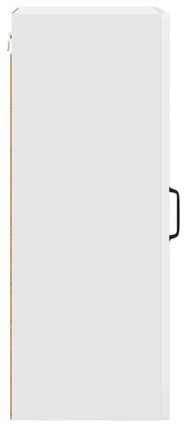 VidaXL Fali konyhaszekrény 2 pcs Magas Fényű Fehér 40 x 31 x 80 cm