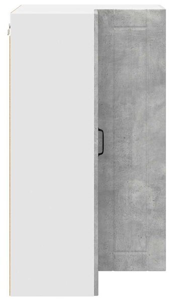 VidaXL Konyhaszekrény Beton Szürke 57 x 57 x 100 cm Faanyag