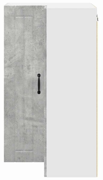 VidaXL Konyhaszekrény Beton Szürke 57 x 57 x 100 cm Faanyag