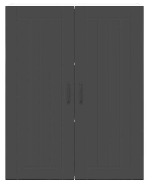 VidaXL Konyhaszekrény Fekete 80 x 31 x 100 cm Faanyag