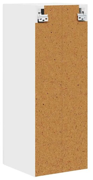 VidaXL Fali konyhaszekrény 2 pcs Magas Fényű Fehér 30 x 31 x 80 cm