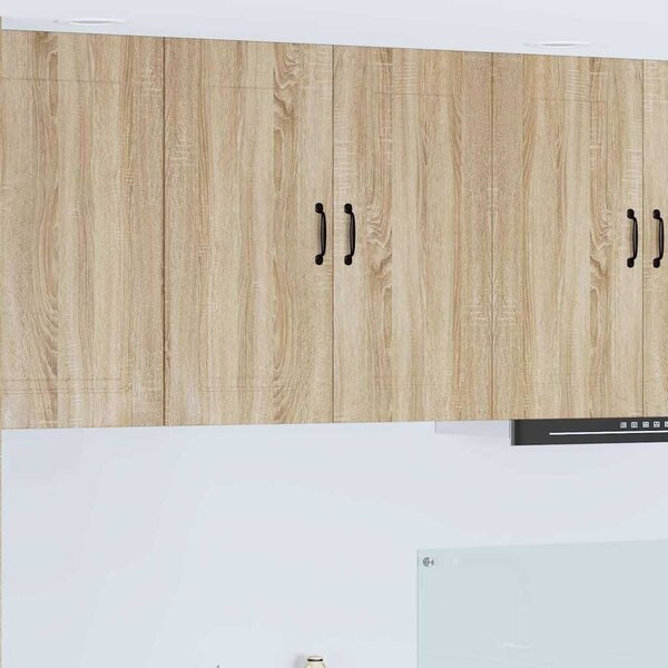 VidaXL Fali konyhaszekrény Sonoma tölgy 80 x 31 x 80 cm Faanyag