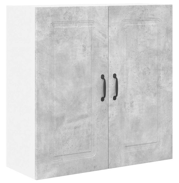 VidaXL Fali konyhaszekrény Beton Szürke 80 x 31 x 80 cm Faanyag