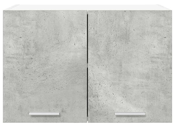 VidaXL Függő szekrény Riga 2 pcs Beton szürke és fehér 60 x 31 x 40 cm
