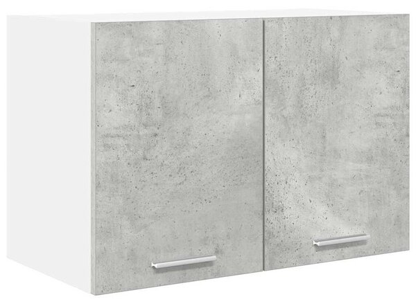 VidaXL Függő szekrény Riga 2 pcs Beton szürke és fehér 60 x 31 x 40 cm
