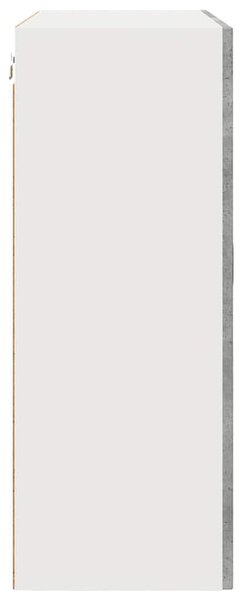 VidaXL Fali konyhaszekrény Beton Szürke 80 x 31 x 80 cm Faanyag