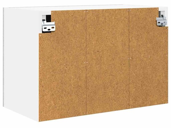 VidaXL Függő szekrény Riga 2 pcs Beton szürke és fehér 60 x 31 x 40 cm