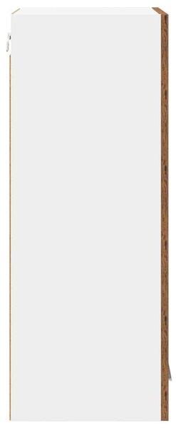 VidaXL Függő szekrény Riga 2 pcs Öreg fa 40 x 31 x 80 cm Faanyag