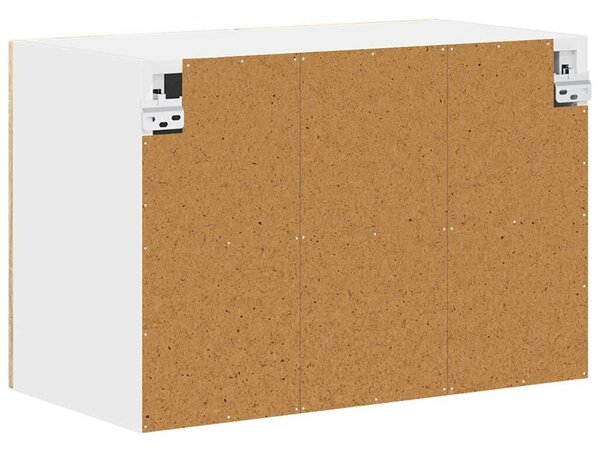 VidaXL Fali konyhaszekrény 2 pcs Sonoma tölgy 60 x 31 x 40 cm Faanyag