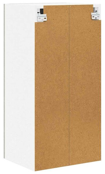 VidaXL Függő szekrény Riga 2 pcs Beton Szürke 40 x 31 x 80 cm Faanyag