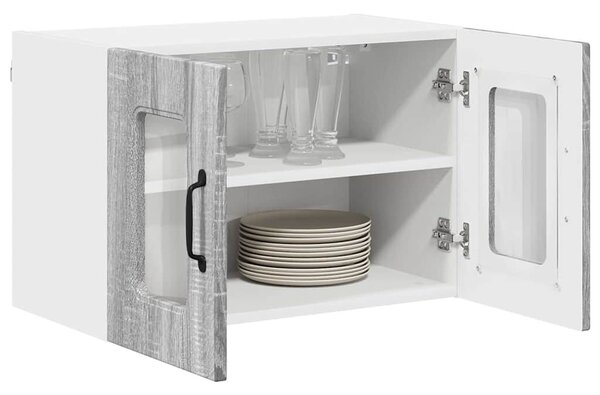 VidaXL Mosogatógép panel Kalmar 2 pcs Szürke Sonoma 60 x 31 x 40 cm