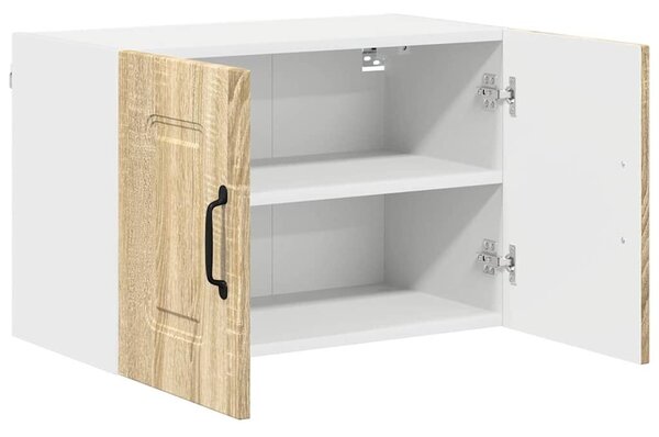 VidaXL Fali konyhaszekrény 2 pcs Sonoma tölgy 60 x 31 x 40 cm Faanyag