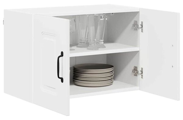 VidaXL Fali konyhaszekrény 2 pcs Magas Fényű Fehér 60 x 31 x 40 cm