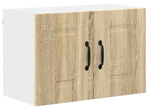 VidaXL Fali konyhaszekrény 2 pcs Sonoma tölgy 60 x 31 x 40 cm Faanyag