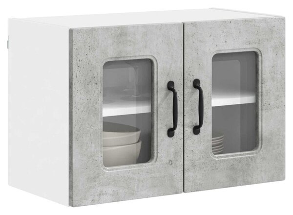 VidaXL Mosogatógép panel Kalmar 2 pcs Beton Szürke 60 x 31 x 40 cm