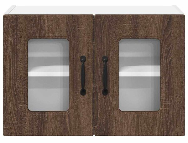 VidaXL Mosogatógép panel Kalmar 2 pcs Barna Tölgy 60 x 31 x 40 cm
