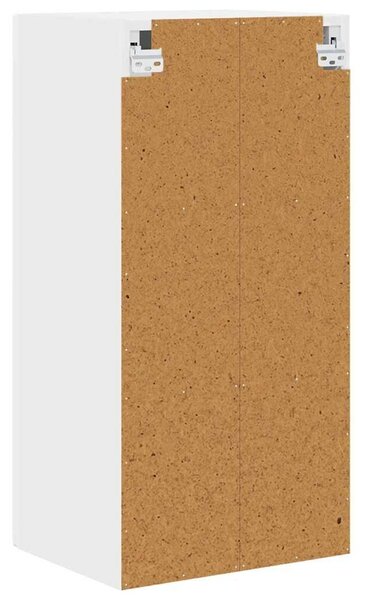 VidaXL Fali konyhaszekrény ajtóval 2 pcs Fehér 40 x 31 x 80 cm Faanyag