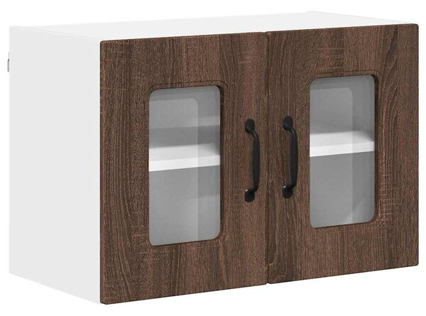 VidaXL Mosogatógép panel Kalmar 2 pcs Barna Tölgy 60 x 31 x 40 cm