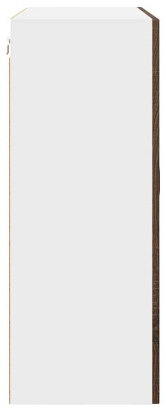 VidaXL Mosogatógép panel Kalmar Barna Tölgy 80 x 31 x 80 cm Faanyag