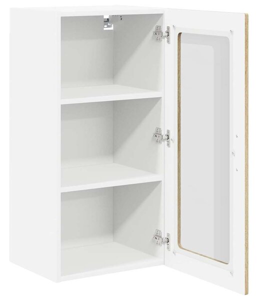 VidaXL Konyhaszekrény 2 pcs Sonoma tölgy 40 x 31 x 80 cm Faanyag