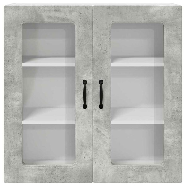VidaXL Mosogatógép panel Kalmar Beton Szürke 80 x 31 x 80 cm Faanyag