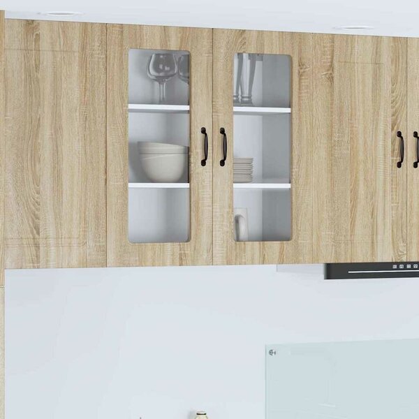 VidaXL Mosogatógép panel Kalmar Sonoma tölgy 80 x 31 x 80 cm Faanyag