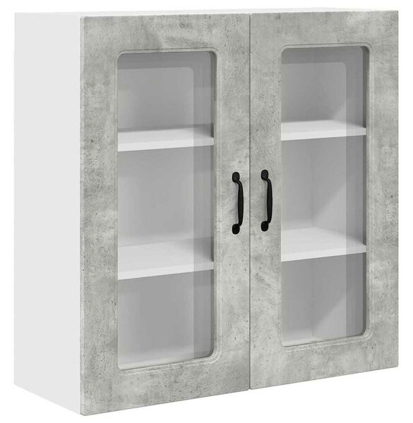 VidaXL Mosogatógép panel Kalmar Beton Szürke 80 x 31 x 80 cm Faanyag