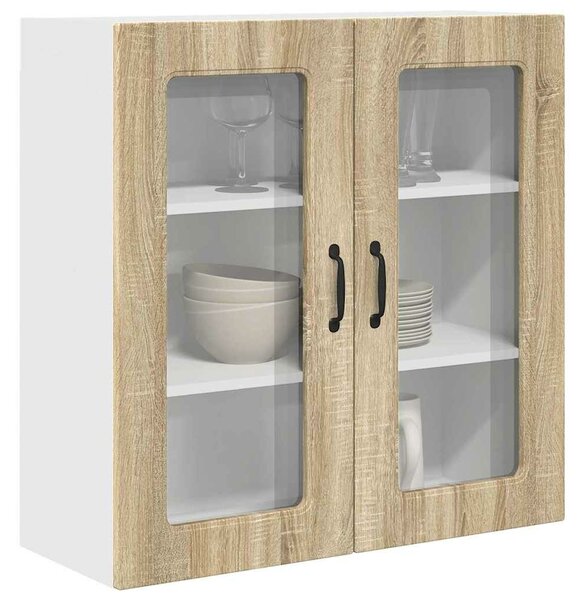 VidaXL Mosogatógép panel Kalmar Sonoma tölgy 80 x 31 x 80 cm Faanyag