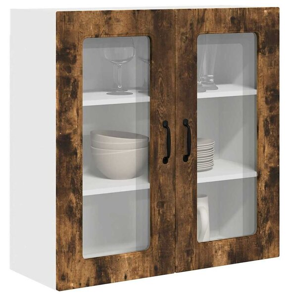 VidaXL Mosogatógép panel Kalmar Füstölt tölgy 80 x 31 x 80 cm Faanyag