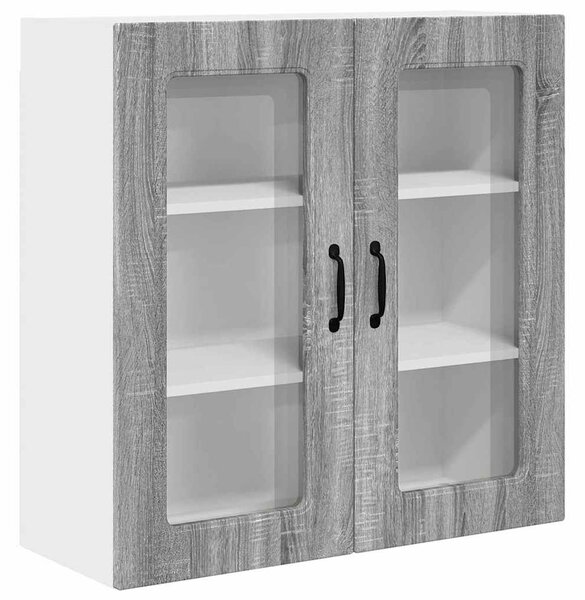 VidaXL Mosogatógép panel Kalmar Szürke Sonoma 80 x 31 x 80 cm Faanyag