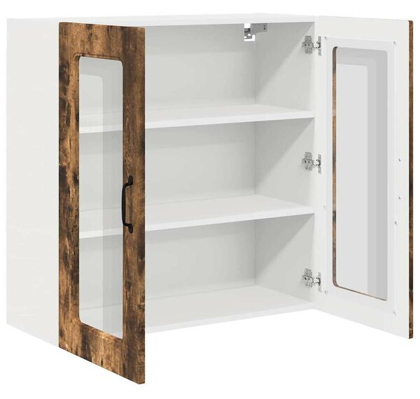 VidaXL Mosogatógép panel Kalmar Füstölt tölgy 80 x 31 x 80 cm Faanyag
